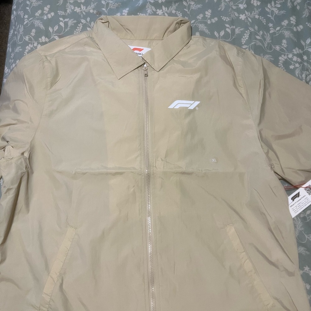 PAC sun formula 1 zip up shirt